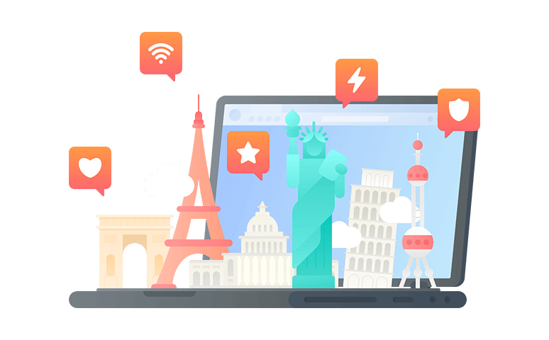外国网络连接到中国的代理 - 海龟VPN