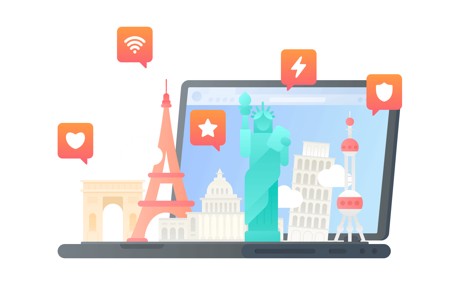 外国网络连接到中国的代理 - 海龟VPN